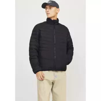 Стеганая куртка Jack & Jones "JJESTATE PACKABLE PUFFER COLLAR NOOS", черный