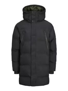 Стеганая куртка Jack & Jones Steppjacke 'Alpha Long', черный