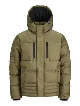 Стеганая куртка Jack & Jones, зеленый