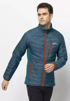 Стеганая куртка Jack Wolfskin "ROUTEBURN PRO INS JKT M", синий