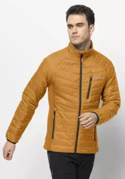 Стеганая куртка Jack Wolfskin "ROUTEBURN PRO INS JKT M", оранжевый