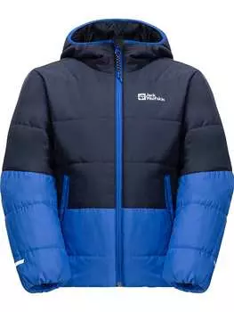 Стеганая куртка Jack Wolfskin Steppjacke Two Hills, цвет Dunkelblau/Blau