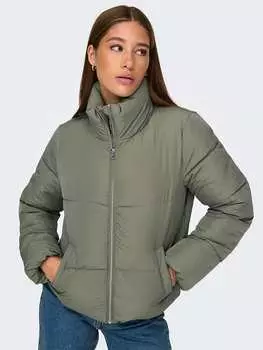 Стеганая куртка JDY, хаки