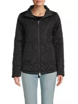 Стеганая куртка Элин Barbour, черный