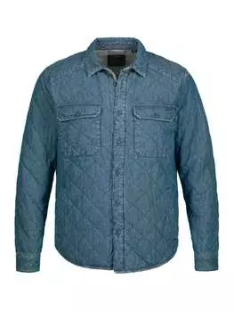 Стеганая куртка JP1880, цвет blue denim