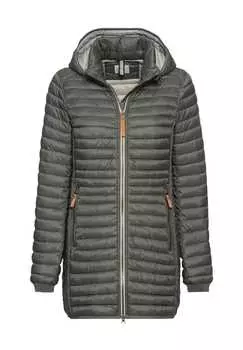 Стеганая куртка капюшон Camel Active, хаки