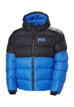 Стеганая куртка, капюшон, колор блок, мужская HELLY HANSEN, цвет Ultra Blue