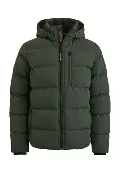 Стеганая куртка, капюшон, воротник стойка, мужская PME LEGEND, цвет Peat