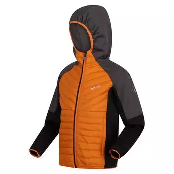 Стеганая куртка Kielder Hybrid VI Hiking/Outdoor/Trekking Children Breathable REGATTA, оранжевый / манго / черный