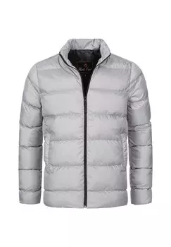 Стеганая куртка классического кроя Rock Creek, серый