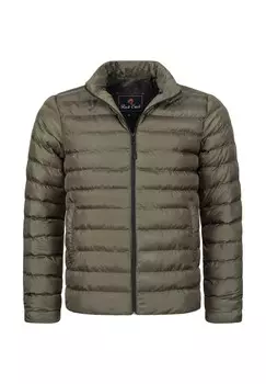 Стеганая куртка классического кроя Rock Creek, темно-зеленый