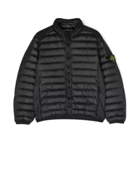 Стеганая куртка компас Stone Island, черный