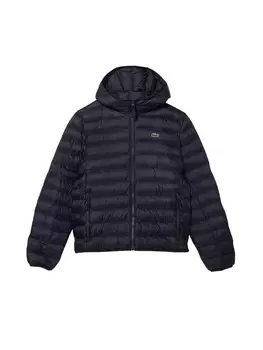 Стеганая куртка Lacoste, темно-синий