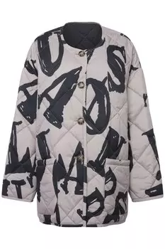 Стеганая куртка LAURASN, цвет helles steingrau