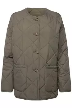 Стеганая куртка LAURASN, цвет naturgrn