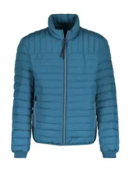 Стеганая куртка LERROS "Легкий мужской стеганый блузон LERROS", без капюшона, синий