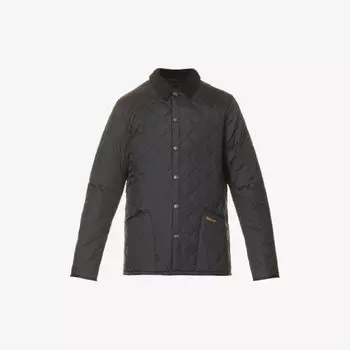 Стеганая куртка Liddesdale Barbour, черный