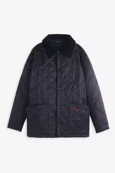 Стеганая куртка Лиддесдейл Barbour, синий