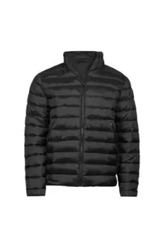 Стеганая куртка Lite из переработанного сырья TEE JAYS, черный