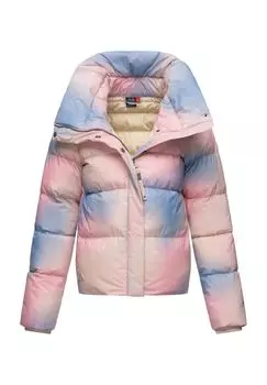 Стеганая куртка Lunis с эффектом омбре Ragweartm, цвет Cinnamon Combo