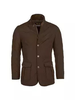 Стеганая куртка Lutz Barbour, оливковый