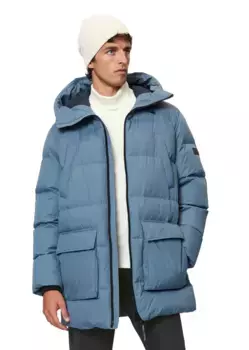 Стеганая куртка Marc O'Polo с капюшоном, цвет Storm