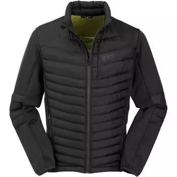 Стеганая куртка Maul Sport, черный/серый