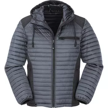 Стеганая куртка Maul Sport, серый/черный