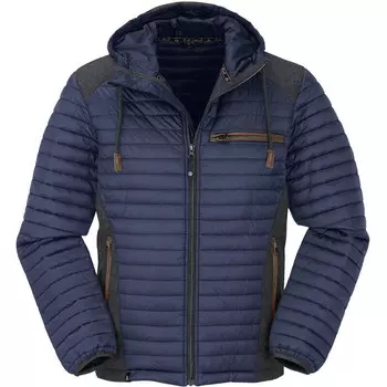Стеганая куртка Maul Sport, синий/черный