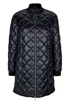 Стеганая куртка MIAMODA, черный