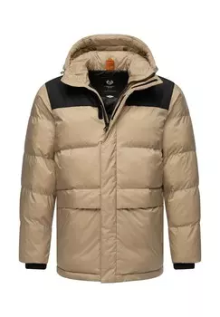 Стеганая куртка Миккеш Ragwear, серо-коричневый