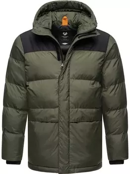 Стеганая куртка миккеш Ragwear, зеленый