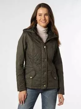 Стеганая куртка millfire Barbour, зеленый