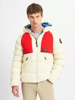 Стеганая куртка moesa Napapijri, бежевый