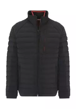 Стеганая куртка MOL Men 462, воротник стойка, ветрозащитная, мужская WELLENSTEYN, черный