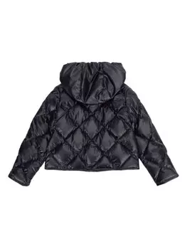 Стеганая куртка Moncler Enfant, черный