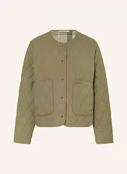 Стеганая куртка Монро Barbour, зеленый