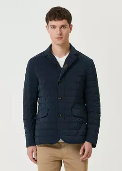 Стеганая куртка Moorer, синий