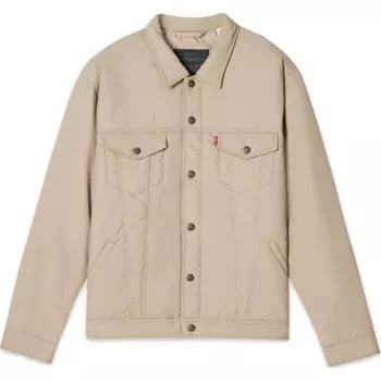 Стеганая куртка мужская абрикосовая Levis, цвет Apricot