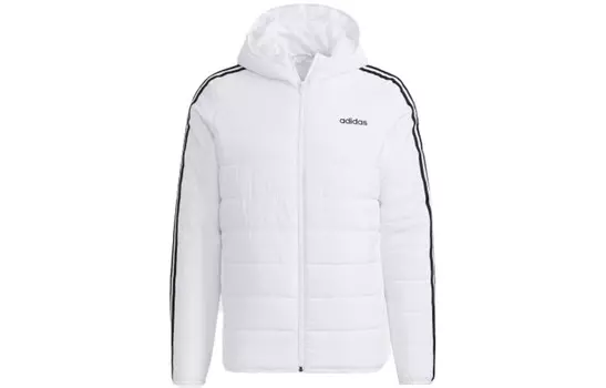 Стеганая куртка мужская белый Adidas Neo
