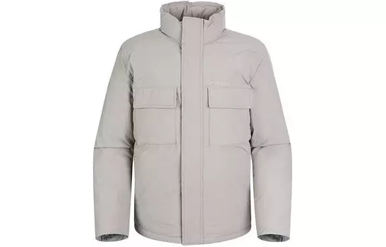 Стеганая куртка мужская белый Columbia