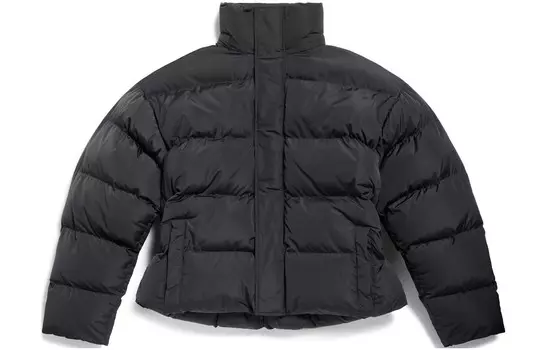 Стеганая куртка мужская черная Balenciaga, черный