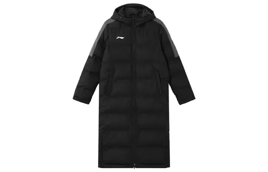 Стеганая куртка мужская черная Lining, черный