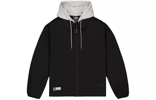 Стеганая куртка мужская черная New Balance, черный