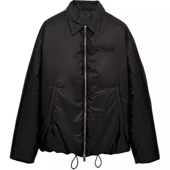 Стеганая куртка мужская черная Prada, черный
