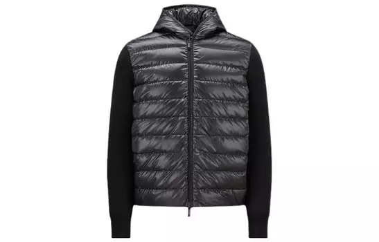 Стеганая куртка мужская черный Moncler