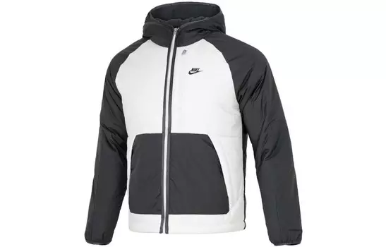 Стеганая куртка мужская черный/серый Nike