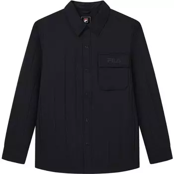 Стеганая куртка мужская, цвет черный как смоль Fila, черный