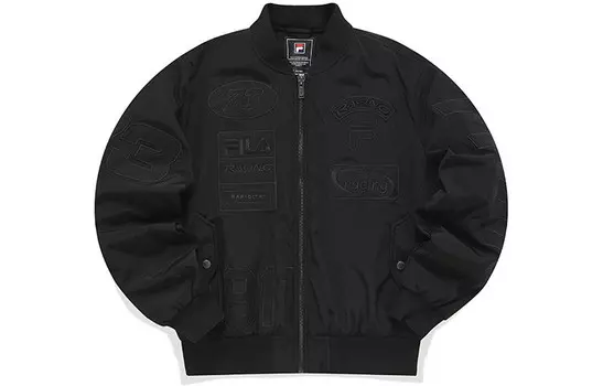 Стеганая куртка мужская, цвет черный как смоль Fila, черный