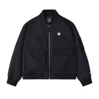 Стеганая куртка мужская, цвет черный как смоль Fila Fusion